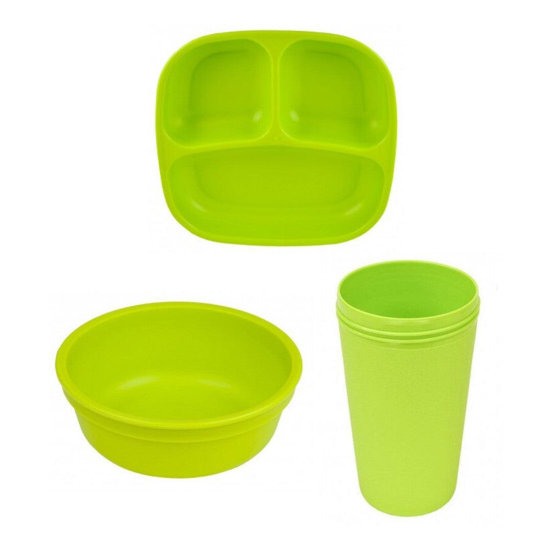 Re-Play Recycled Children's Basic Bundle - Lime Green