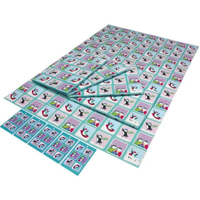 Christmas Penguins by Vicky Scott - Wrapping Paper with Gift Tag