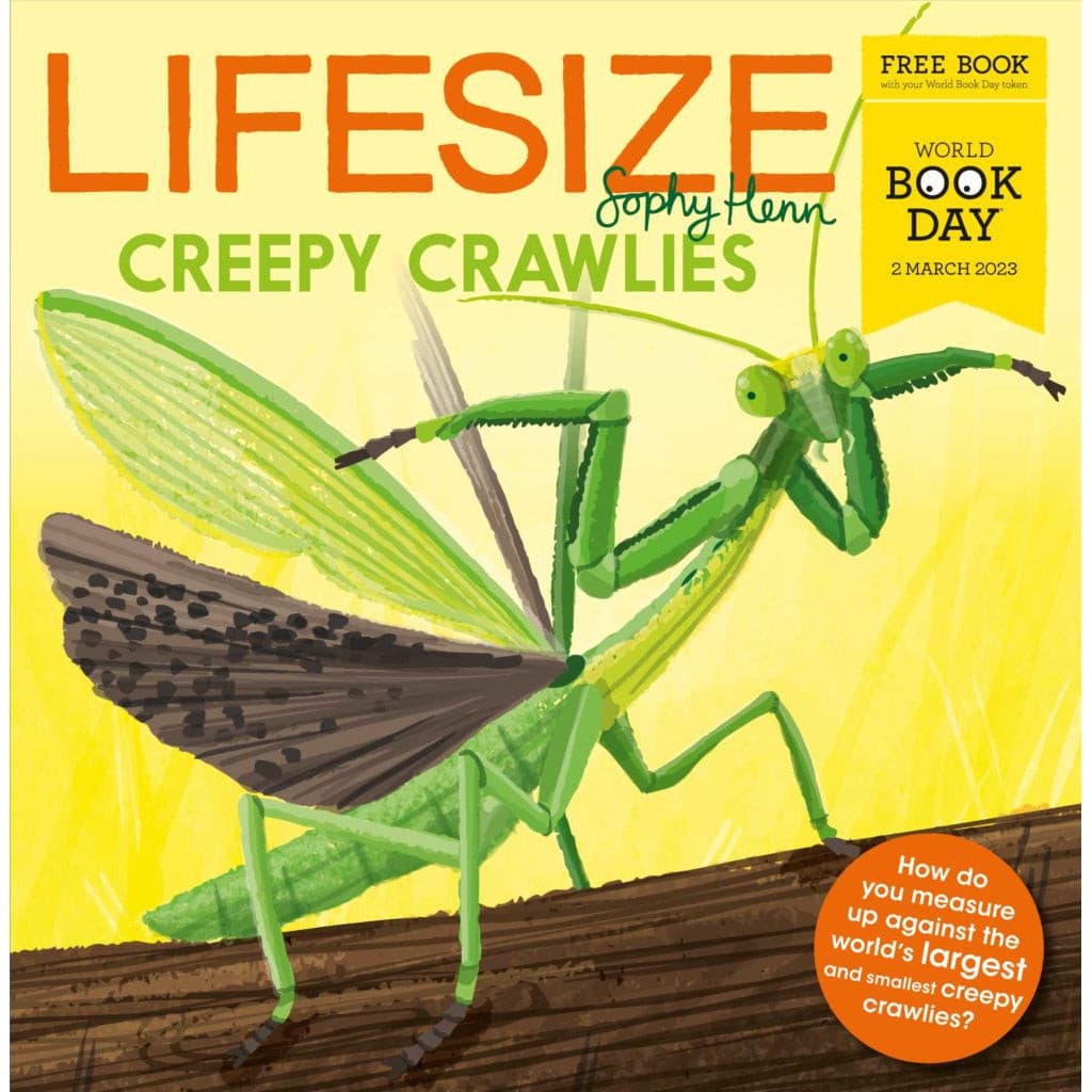Lifesize Creepy Crawlies - World Book Day 2023