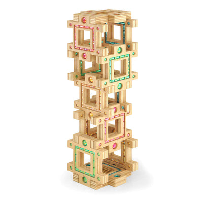 Atlantis Building Blocks in Box - Set of 12-Wooden Blocks-Regenbogenland-Yes Bebe