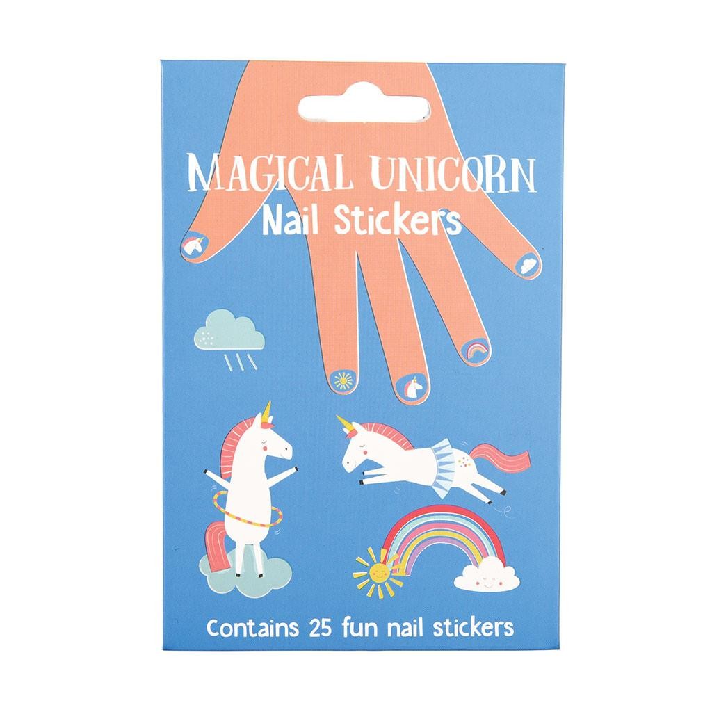 Magical Unicorn Nail Stickers - Pack of 25