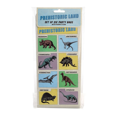 Party Bags Set of 6 - Prehistoric Land