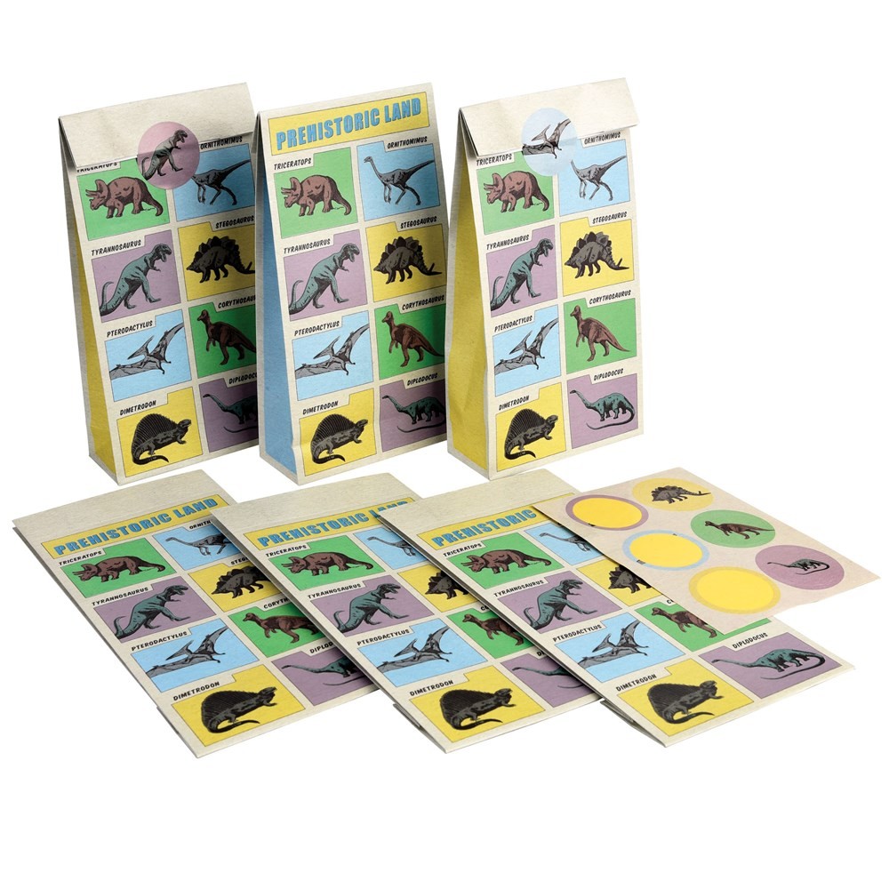 Party Bags Set of 6 - Prehistoric Land