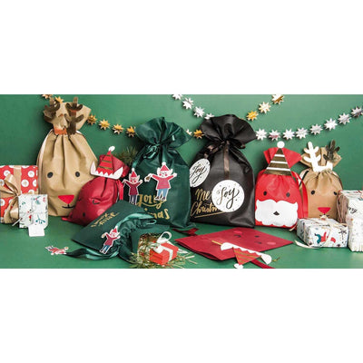Gift Bag - Large - Jolly Merry Christmas - 30x45cm