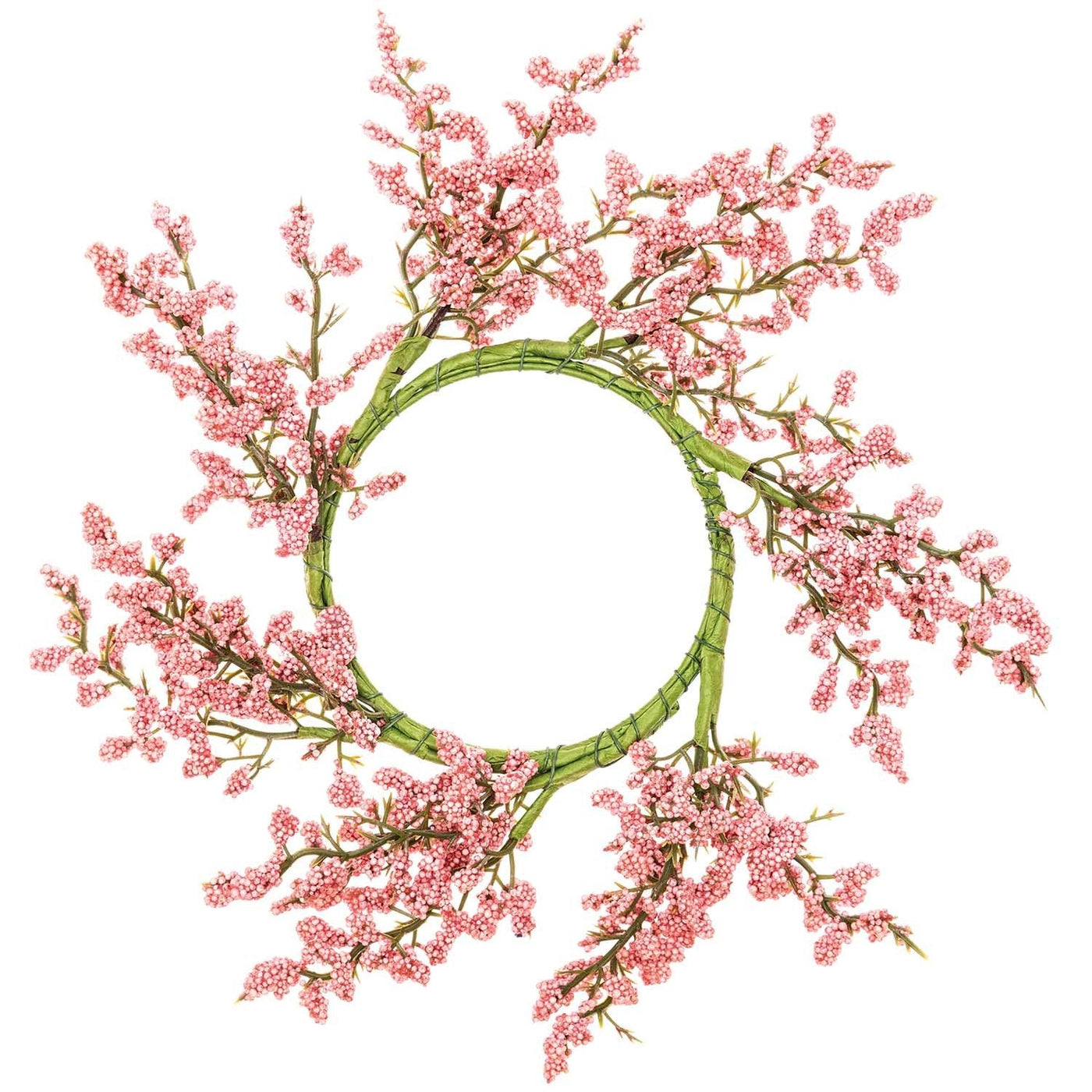 Mini Berry Wreath - Apricot