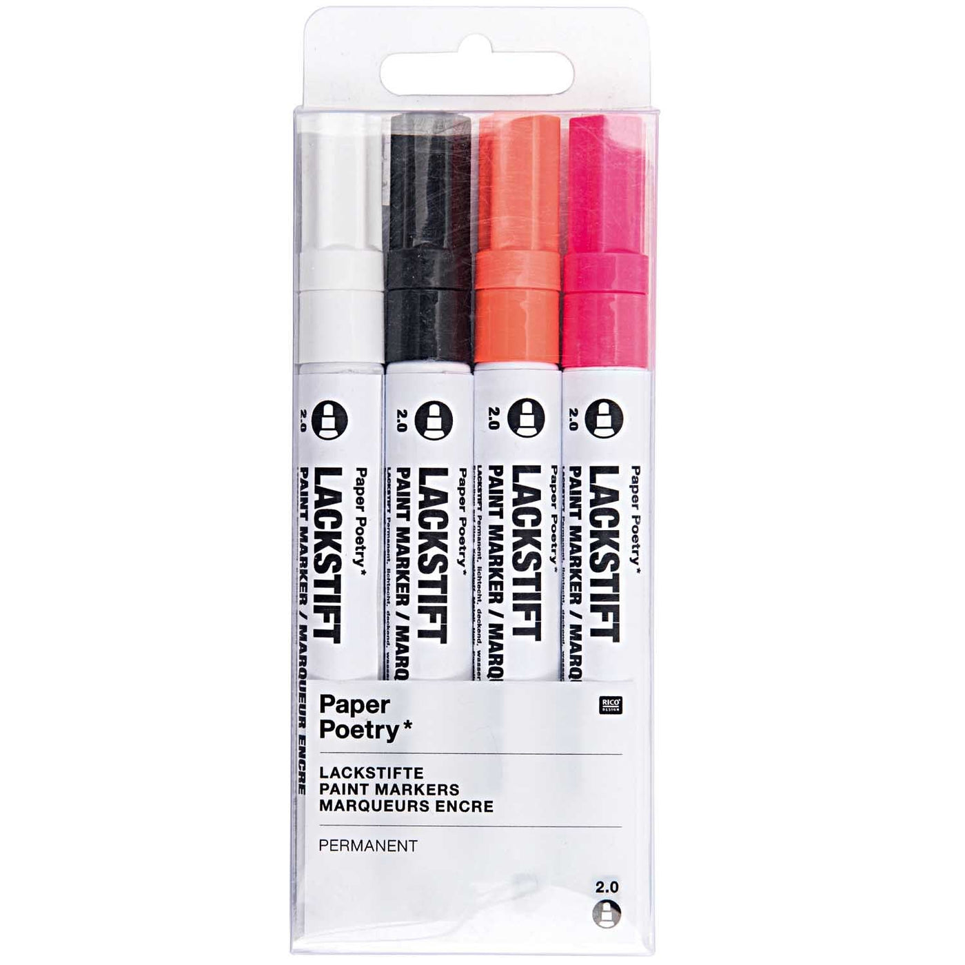 Paint Marker Set - 2mm - Neon
