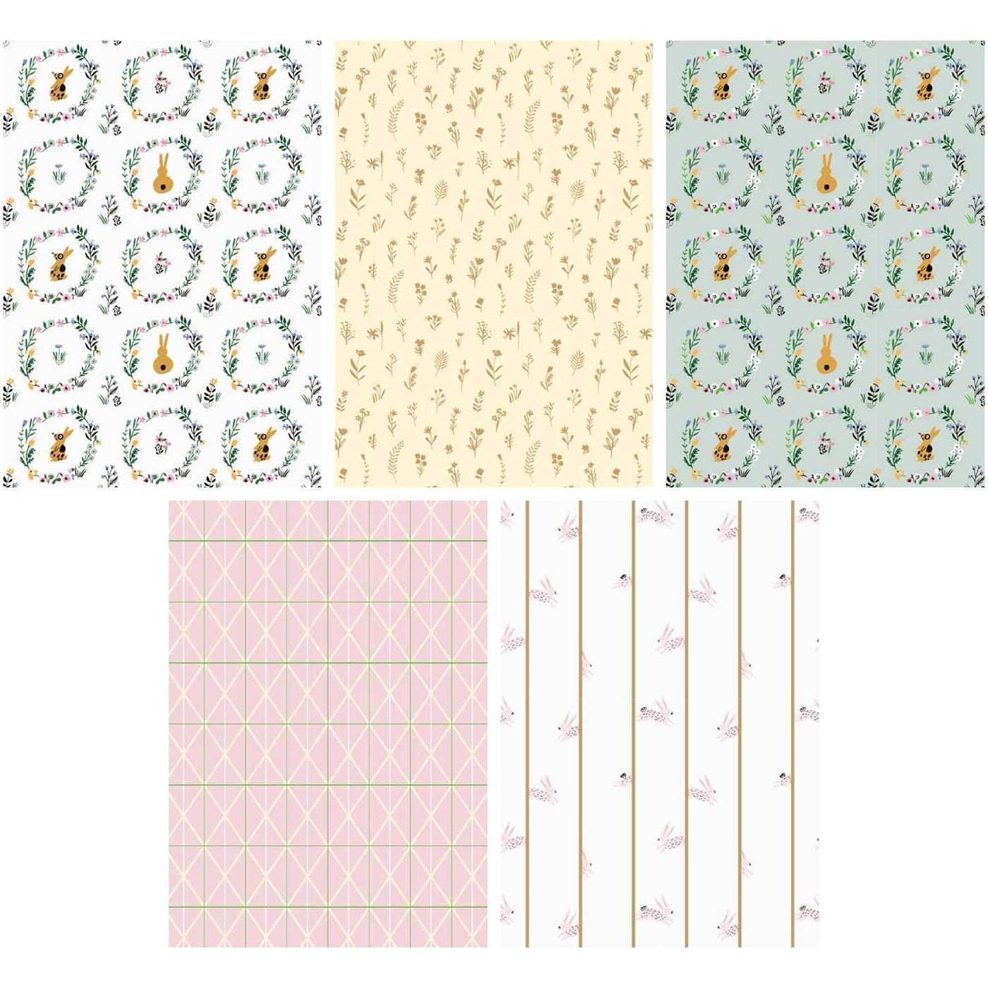 Patterned Paper Pad - Easter Bunny