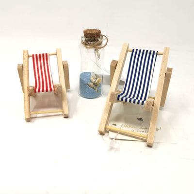 Summer Deck Chairs and Sand Set - Perfect To Add To Sensory Play and Crafts