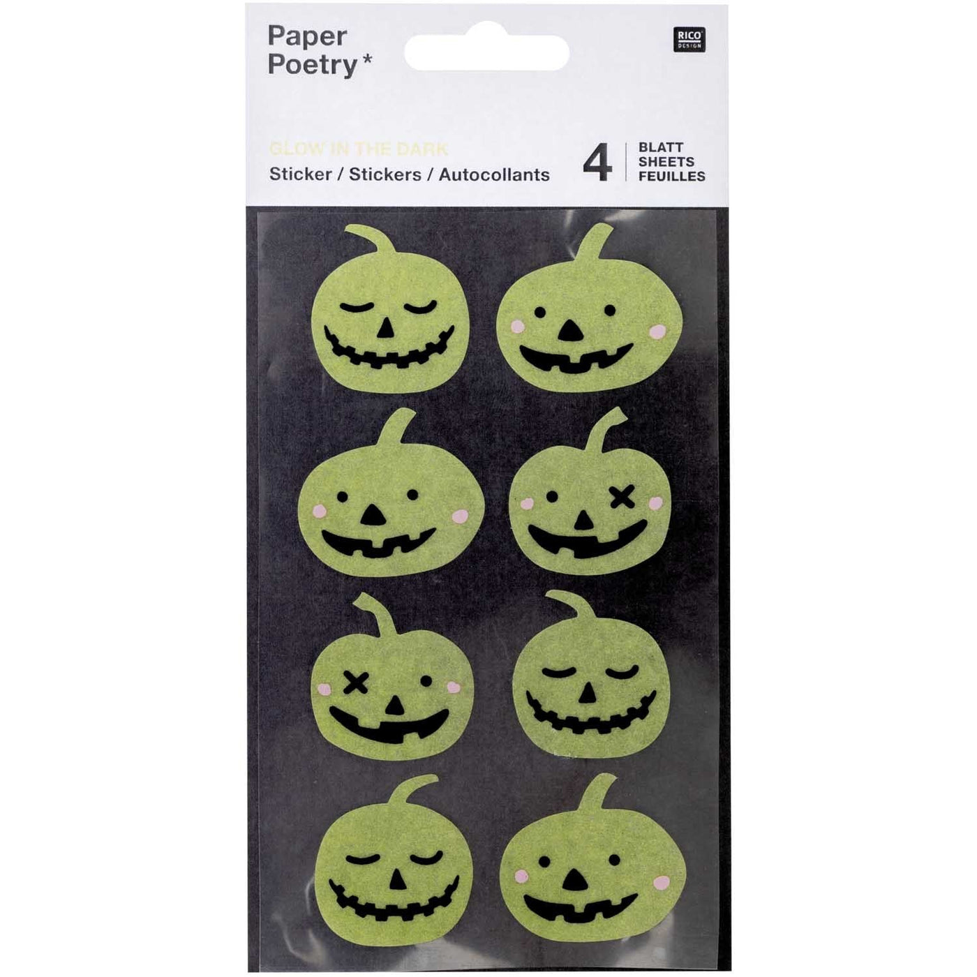 Washi Paper Stickers - Pumpkins