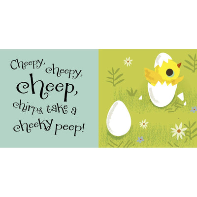 Hoppity! Cheep! Quack! Easter (Booktacular) Board Book - John Townsend & Amanda Enright