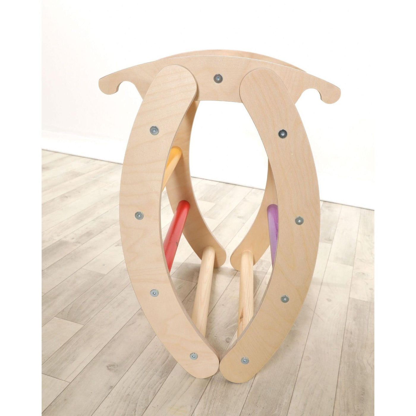 Sawdust & Rainbows The Folding Hump Climbing Frame - Pastel