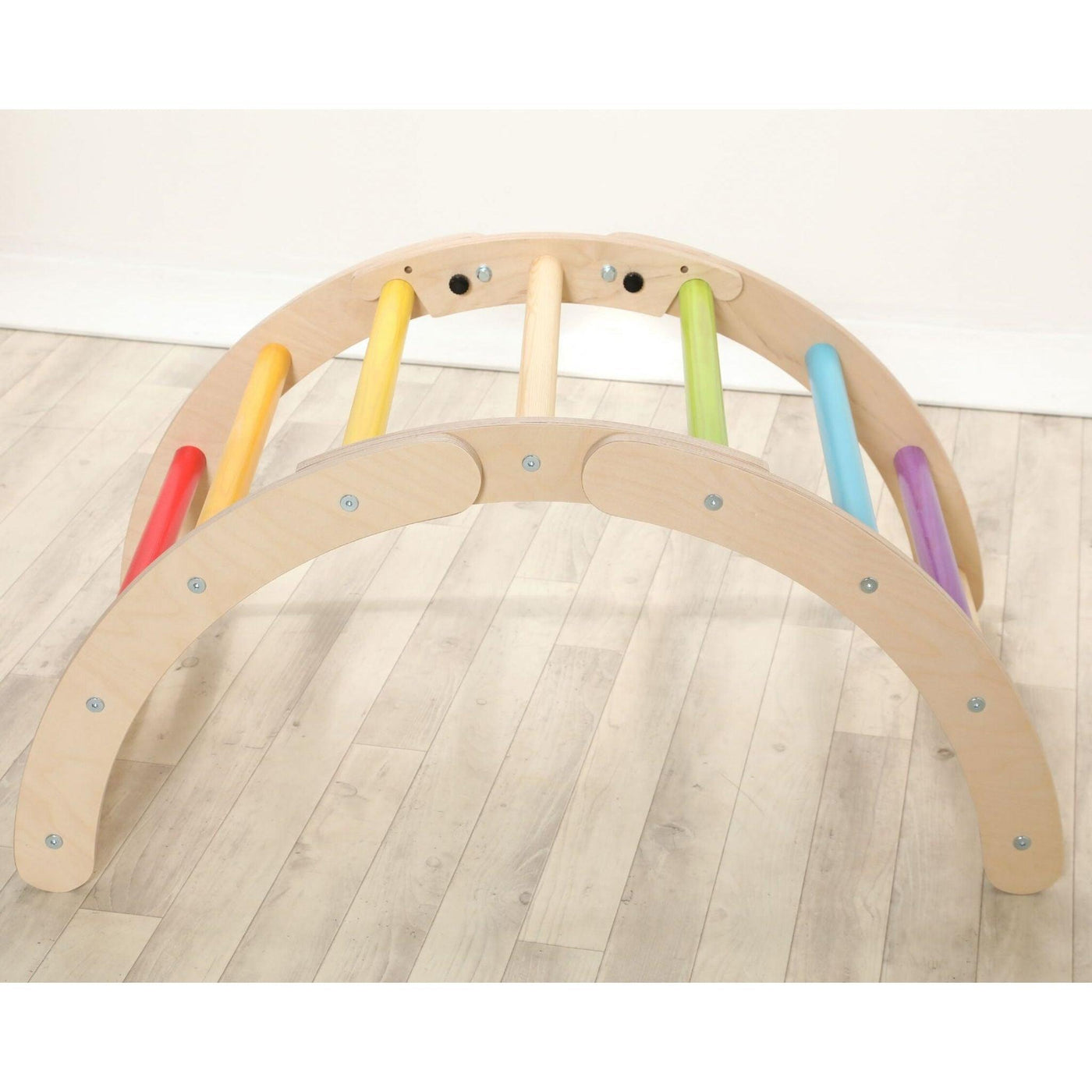 Sawdust & Rainbows The Folding Hump Climbing Frame - Pastel