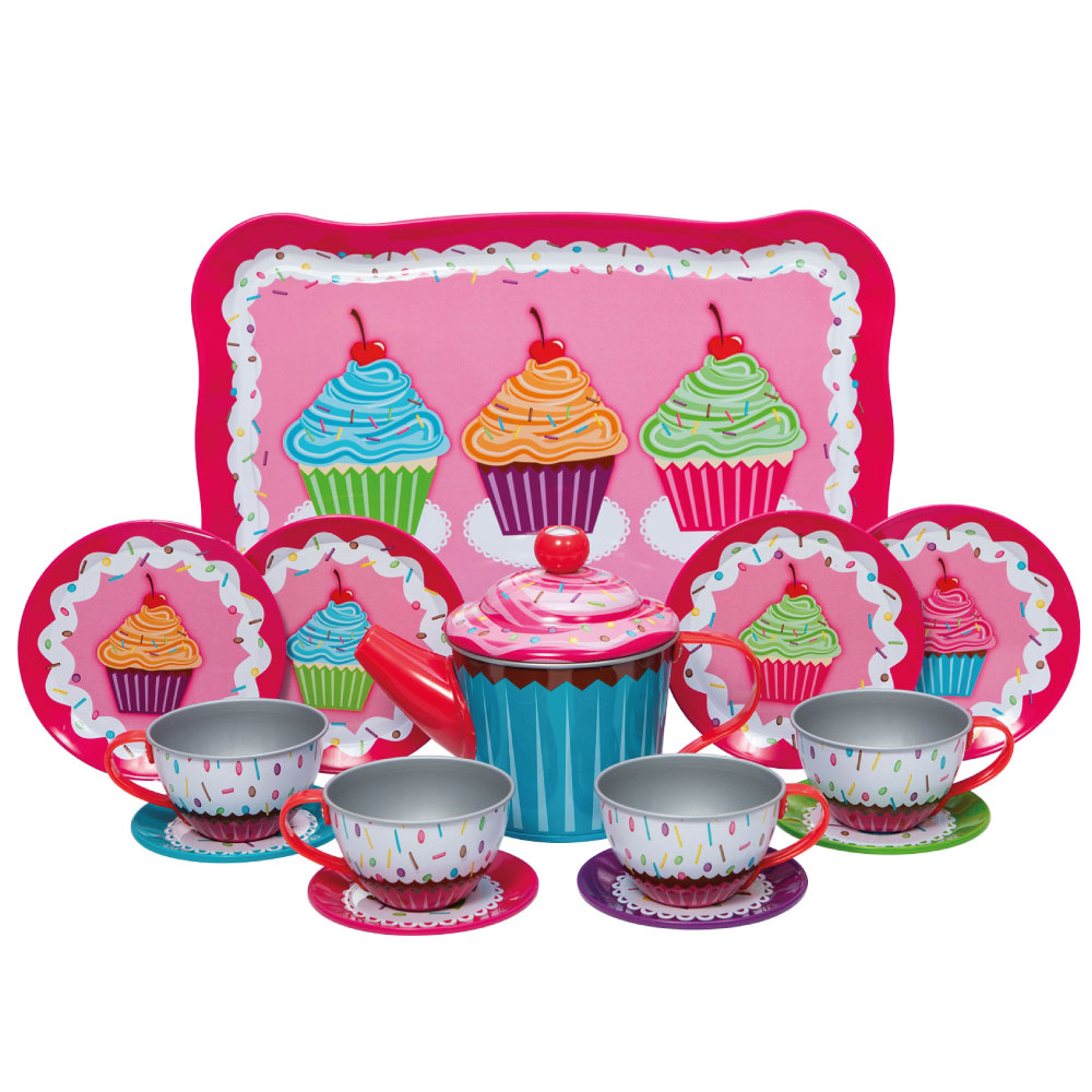 Cupcake Tin Tea Set