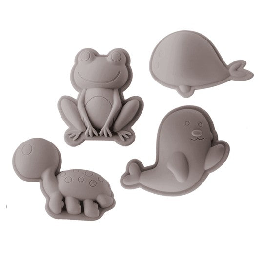 Scrunch Silicone Frog Sand Moulds Beach & Sand Toy