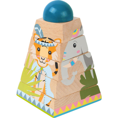 Cube Puzzle Tower "Jungle"