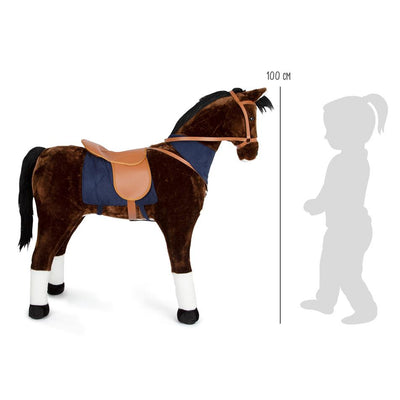 Horse XL with Sound - Brown