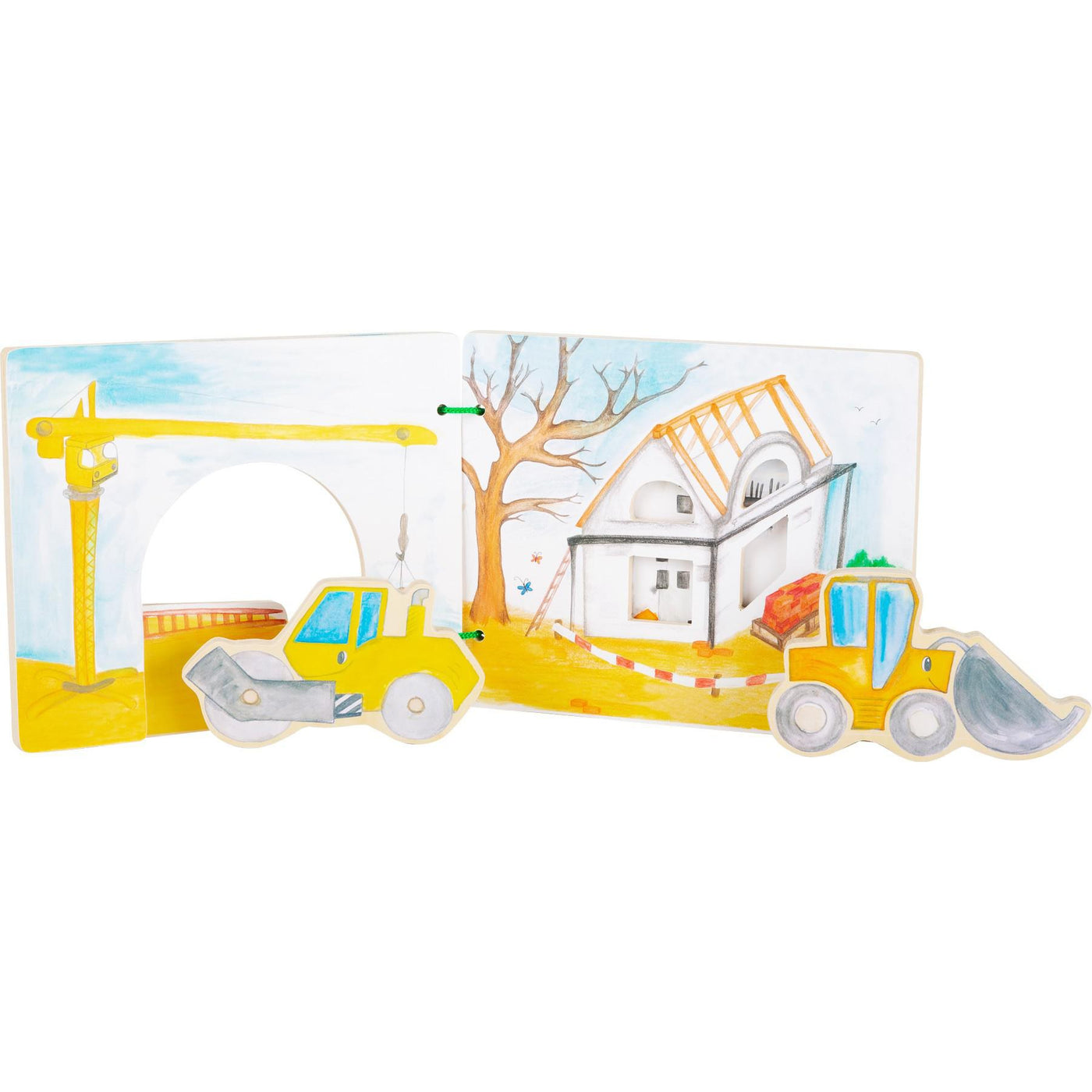 Interactive Picture Book - Construction Site
