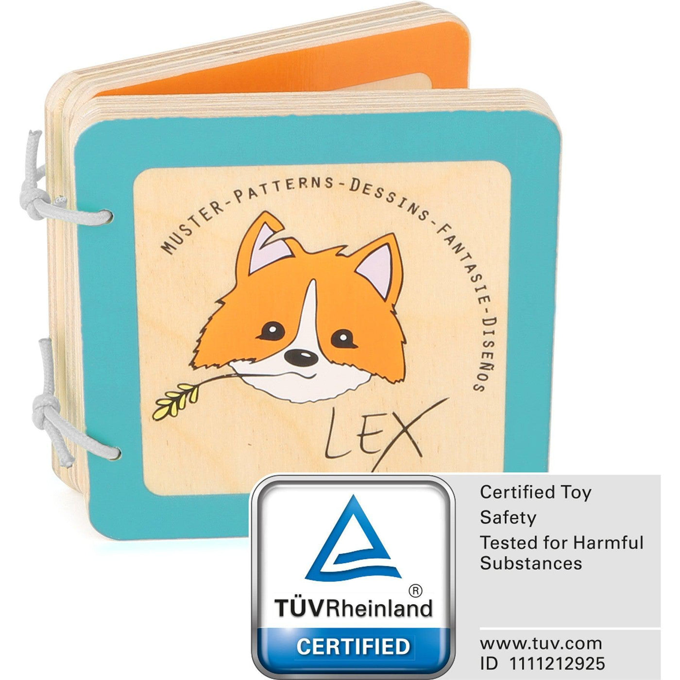 Lex the Fox Baby Book - Patterns