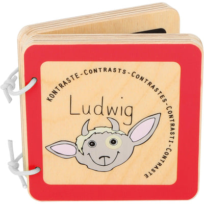 Ludwig the Billy Goat Baby Book - Contrasts