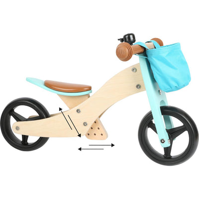 Smallfoot Blue Training Tricycle 2-in-1 Trike
