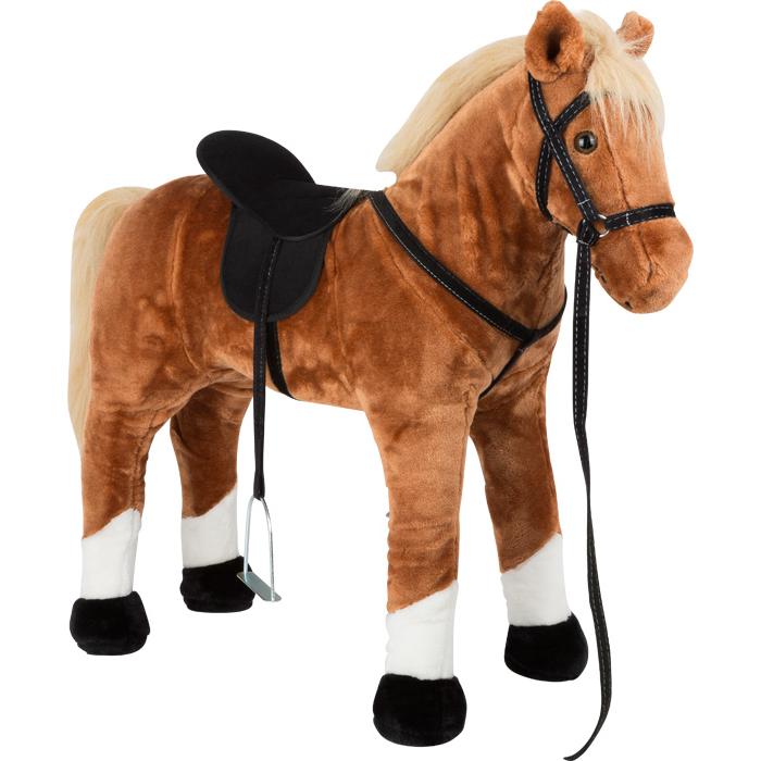 Standing Hobby Horse with Sound - Brown