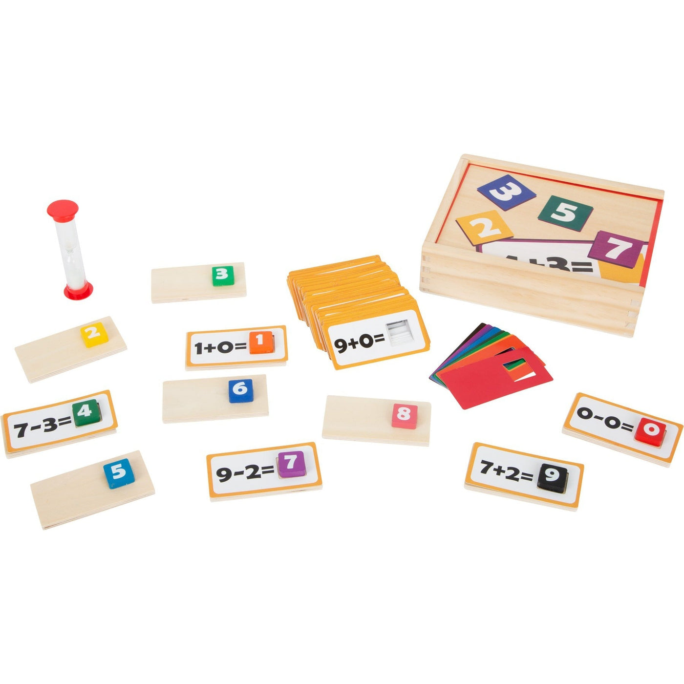 Wooden Mathematics Learning Puzzle