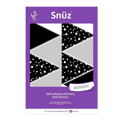 Snuz Nursery Wall Stickers - Geometric Triangles (32pc)