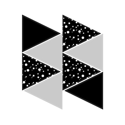 Snuz Nursery Wall Stickers - Geometric Triangles (32pc)