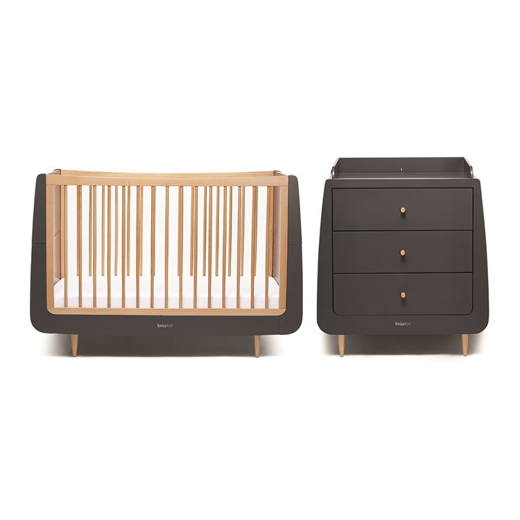 SnuzKot Skandi 2 Piece Nursery Furniture Set