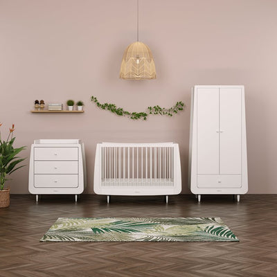 Snuzkot Skandi 3Pc Nursery Furniture Set - White