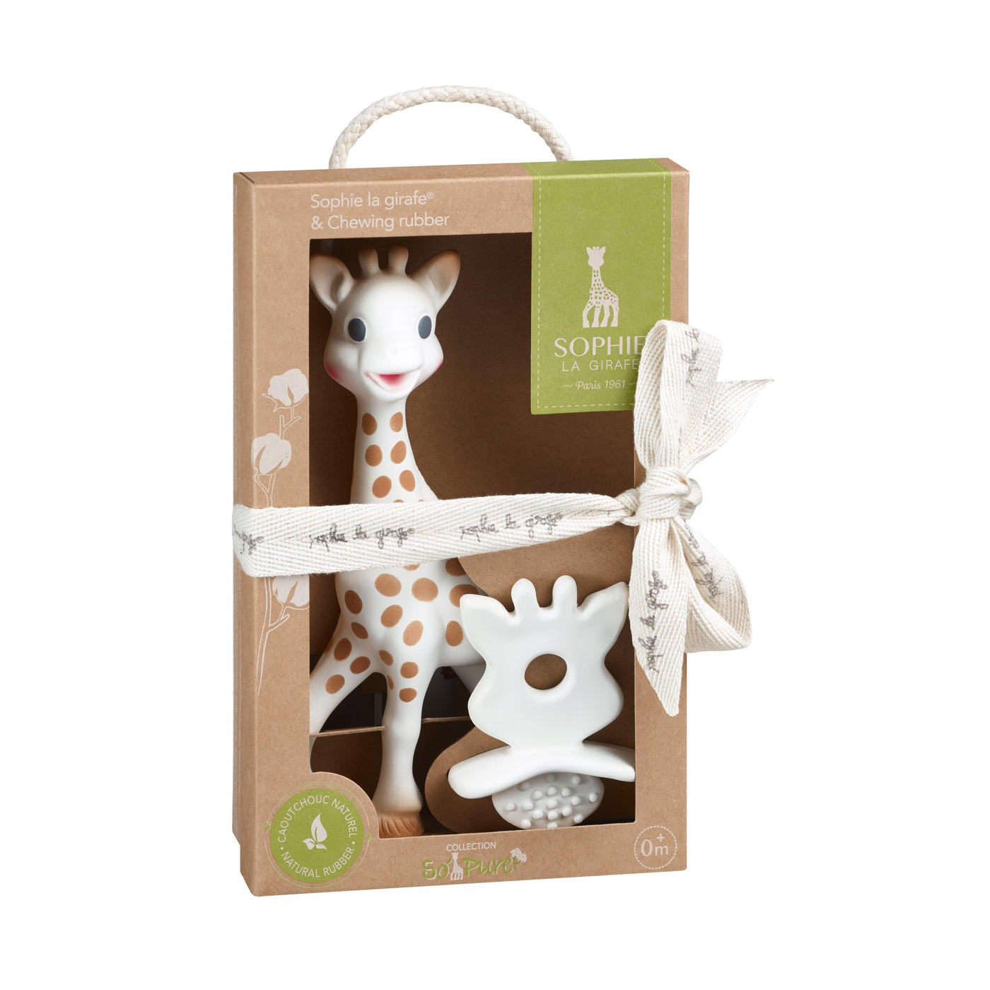 Sophie the Giraffe and So Pure Natural Teether Set