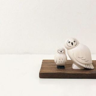 Polepole Oyako Owl by T-Lab Japan