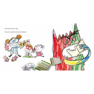 The Colour Monster Goes To School: Perfect Book To Tackle School Nerves
