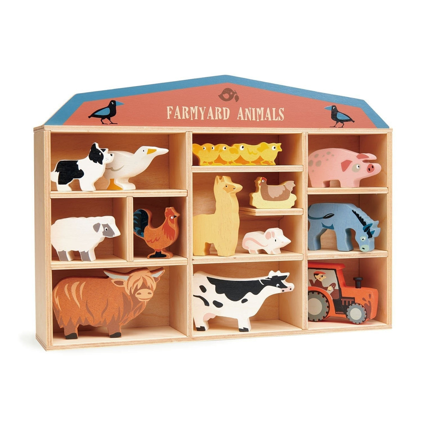 DNA 3 of each animal Tender Leaf Toys 39 Farmyard Animals & Shelf