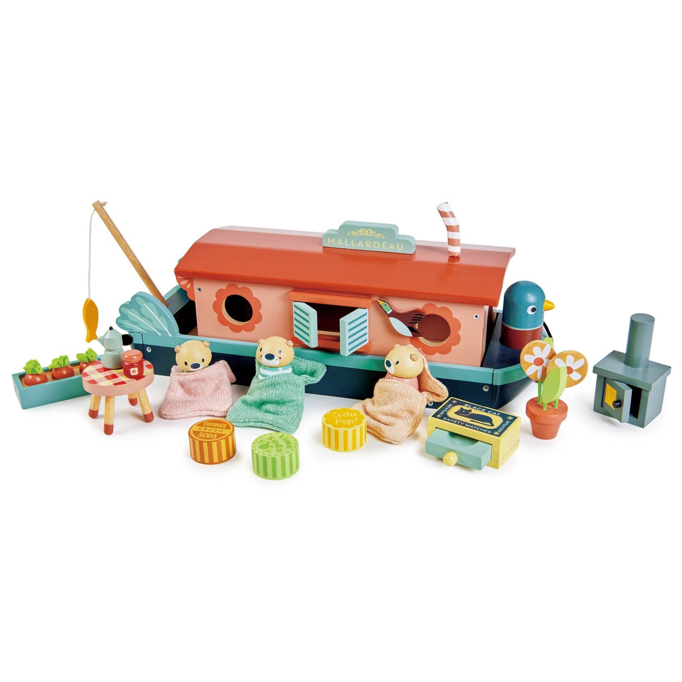 Little Otter Canal Boat-Tender Leaf Toys-Yes Bebe