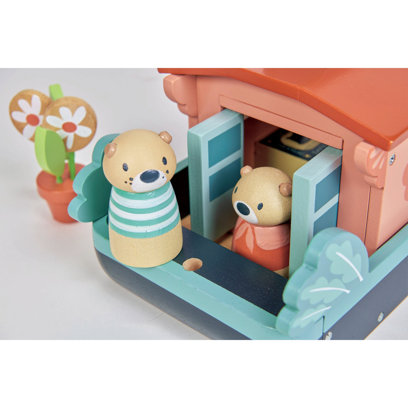 Little Otter Canal Boat-Tender Leaf Toys-Yes Bebe