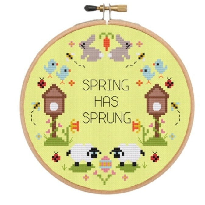 Spring Has Sprung Cross Stitch Kit