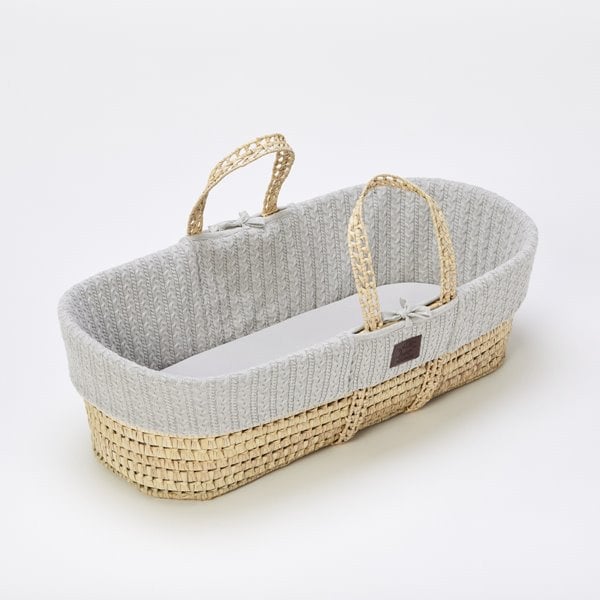 Moses Basket And Stand Bundle - Dove