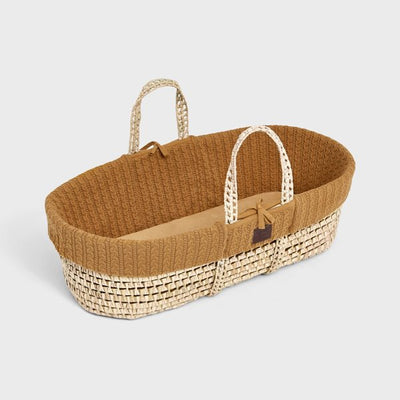 Moses Basket & Rocking Stand Bundle - Honey