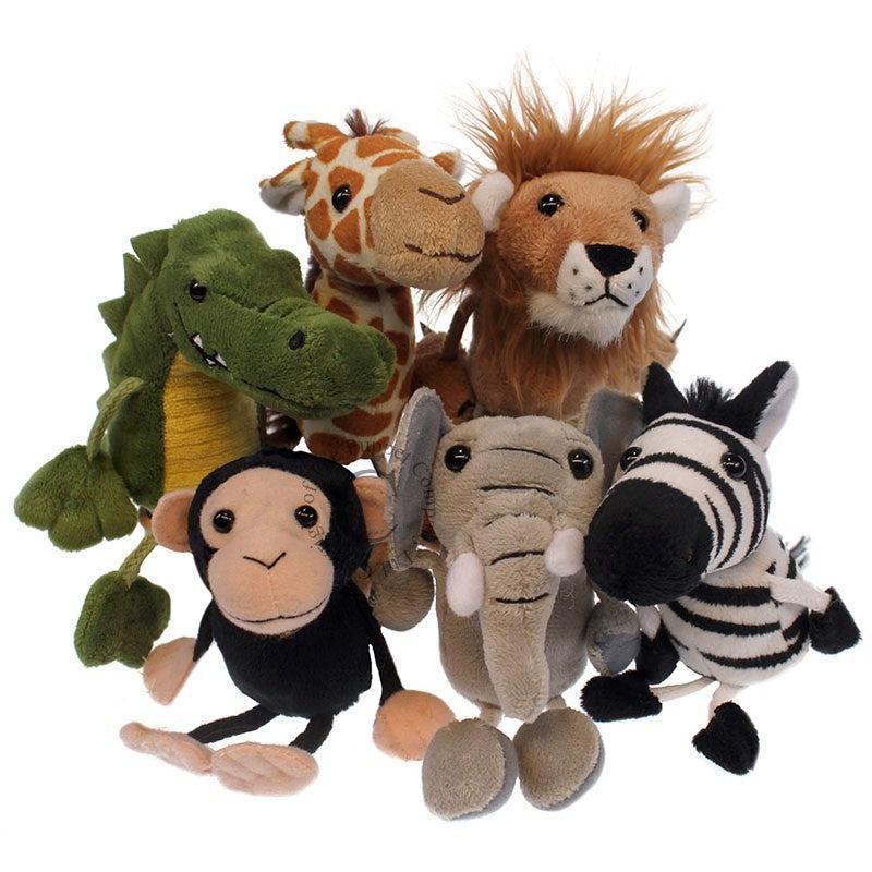 Finger Puppets African Animals - Set of 6