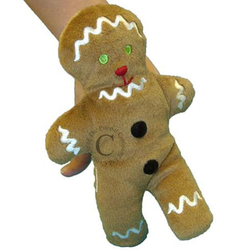 Finger Puppets Gingerbread Man (Walking)