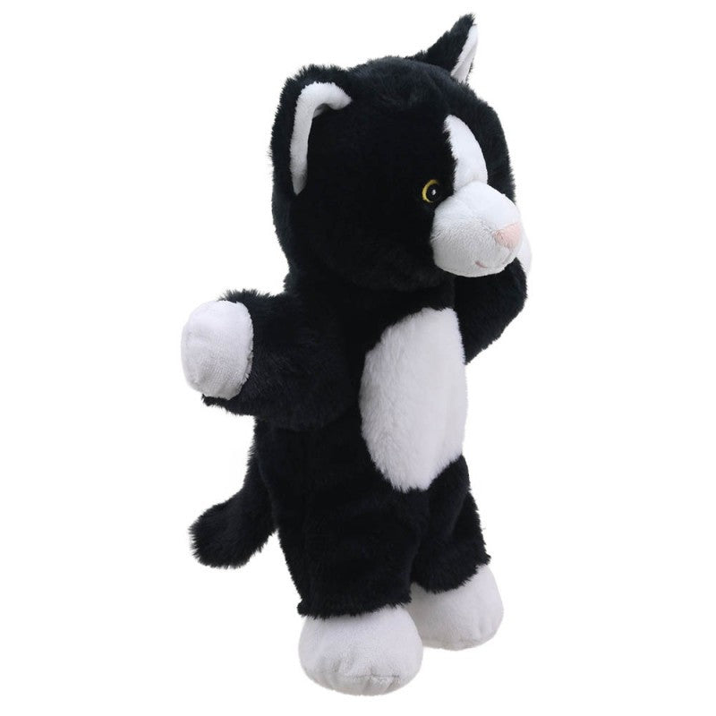 Walking Eco Puppet: Black & White Cat