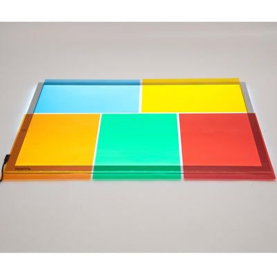 Colourful Acetate Sheets - Pack of 5