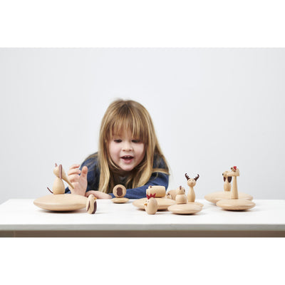 TickIT Wooden Animal Friends - Perfect for Imaginative Play
