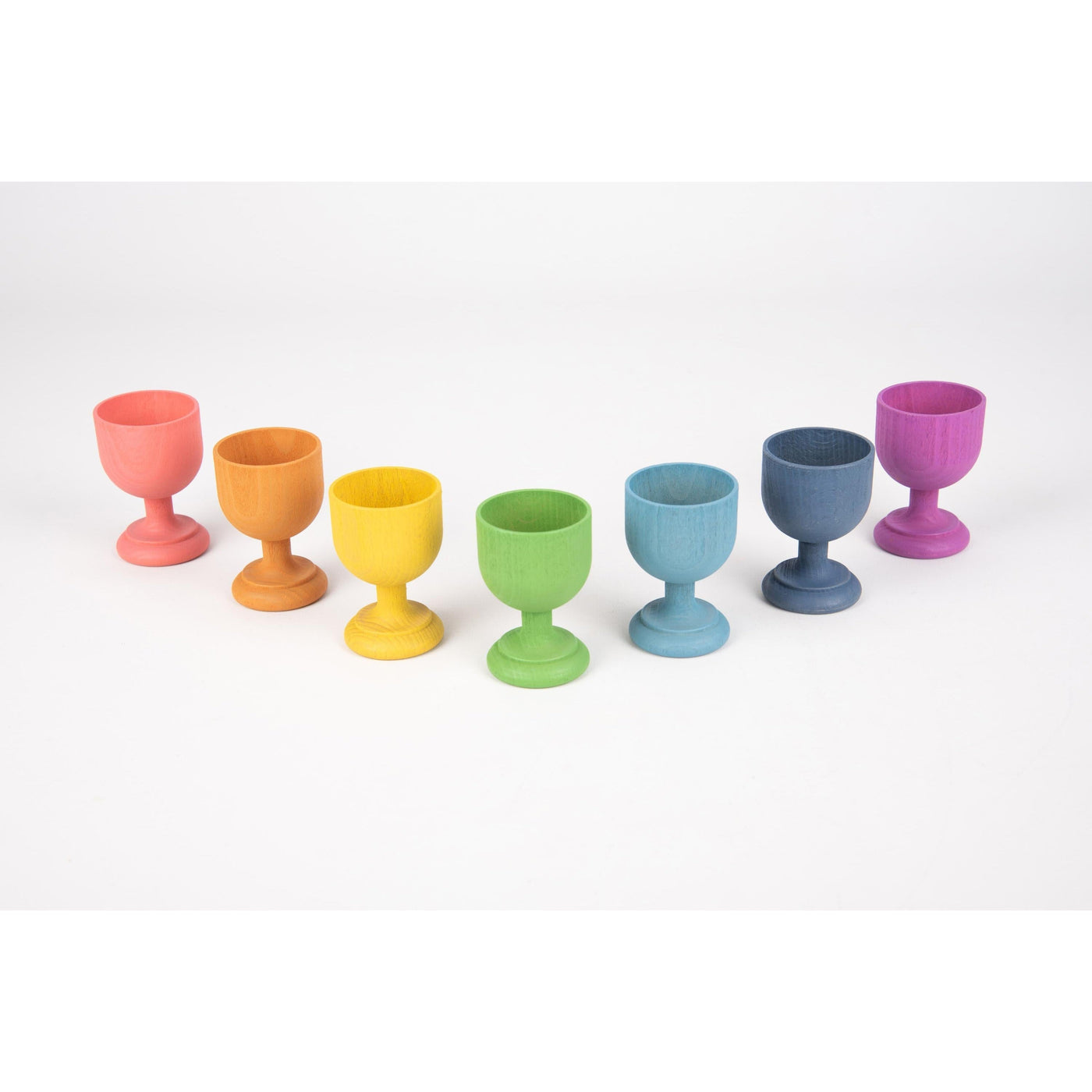 TickIT Wooden Egg Cups - For Loose Part Play