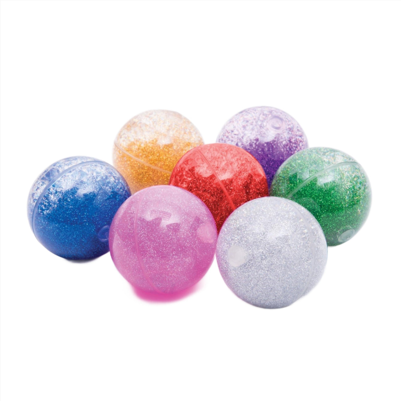 TickiT Rainbow Glitter Balls