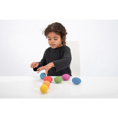 TickiT Wooden Rainbow Eggs - Pack of 7