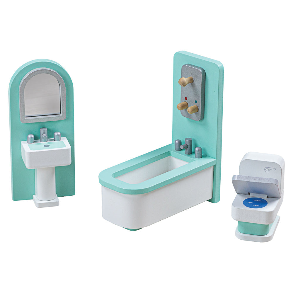 Dolls House Bathroom Furniture Set
