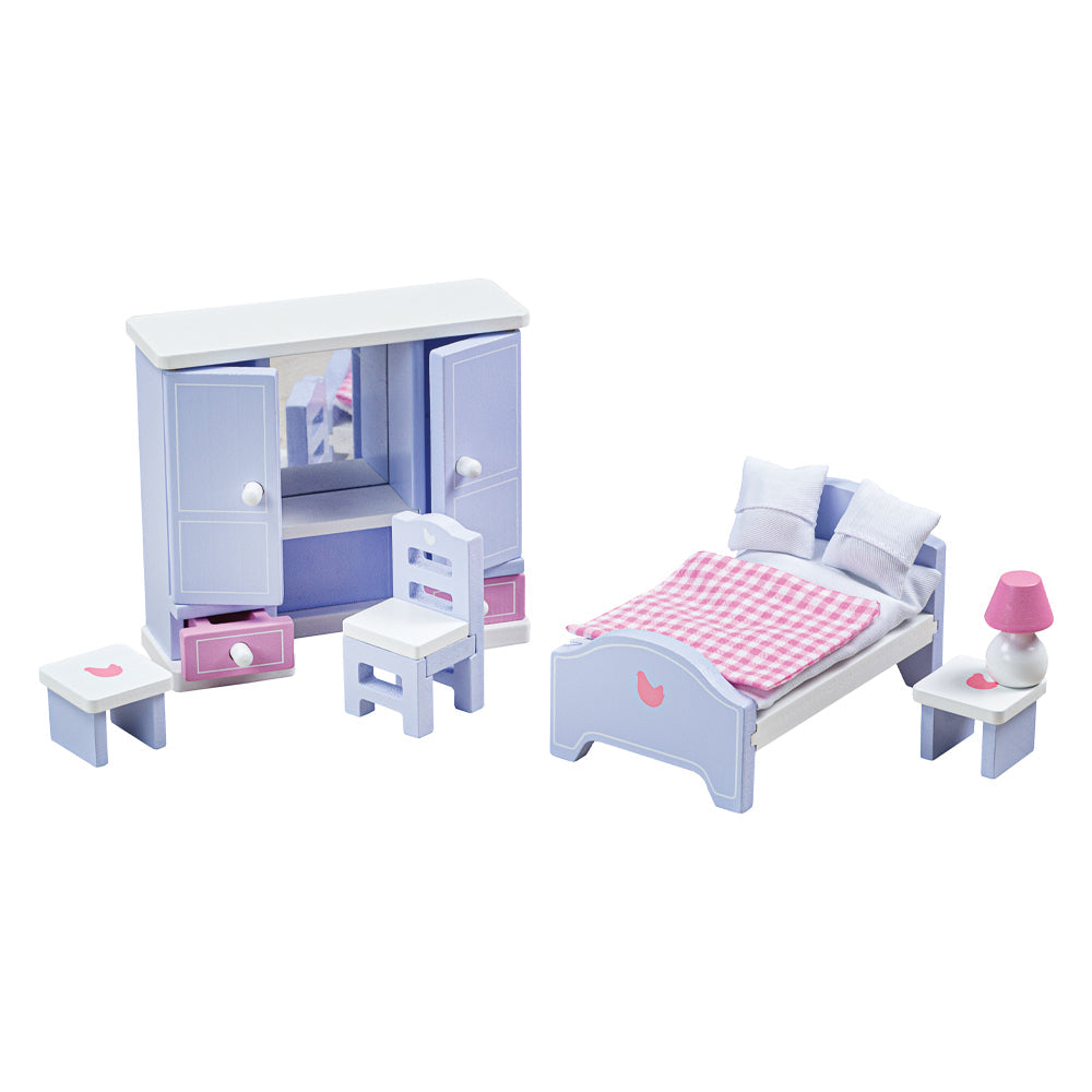 Dolls House Bedroom Furniture Set
