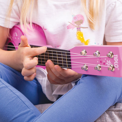 Pink Guitar (Flowers)